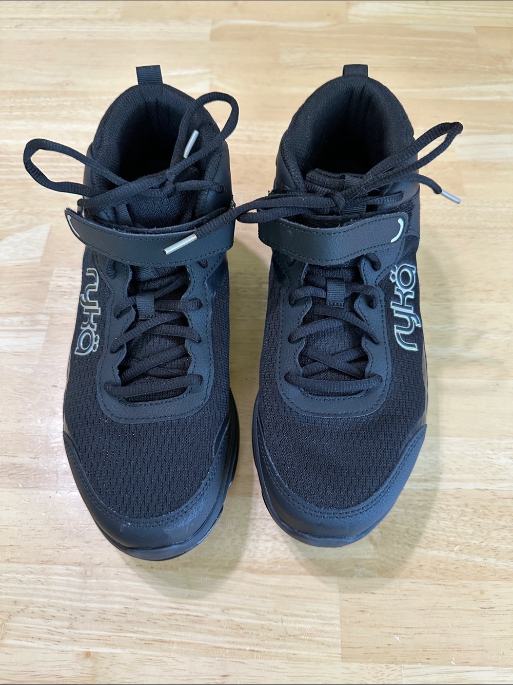 Ryka Devotion High-Top Athletic Sneakers with Hook-and-Loop Strap